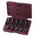 Kraftwerk Tools 3089 10pz- Set di chiavi a bussola a giravite RIBE a macchina