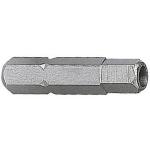 Kraftwerk Tools 2677-5 1/4'' Inserto esagonale con foro 25 mm 2.5 mm, 5 pz.