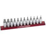 Kraftwerk Tools 325099 12pz-  Set MAGALU di chiavi a bussola giravite TX 1/2"
