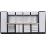 Kraftwerk Tools 3964F Parete d'officina MOBILIO a 6 elementi. Faggio