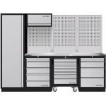 Kraftwerk Tools 3964K-H5R4-K1WIX Mobilio 4 combi, unità alta, parete forata, inox