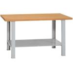 Kraftwerk Tools 115.150.010 Banco da lavoro con piastra di base, 1500mm