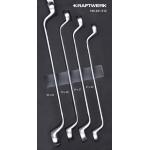 Kraftwerk Tools 105.301.012 Set chiavi poligonali doppie 4 pz. Inlay 20x40