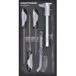 Kraftwerk Tools 105.301.014 Set di lime 6-pz. Inlay 20x40