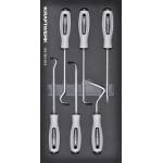 Kraftwerk Tools 105.301.015 Utensile smontaggio della carenatura 6-pz.Inlay 20x40