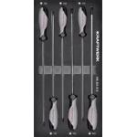 Kraftwerk Tools 105.301.018 Cacciaviti lunghi TX 6-pz. Inlay 20x40