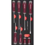 Kraftwerk Tools 105.401.012 Set di giravite a taglio PH 8pz. Inlay 20x40