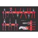 Kraftwerk Tools 105.502.027 PRO LINE EVA Set di pinze 60x40 11 pz.