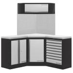 Kraftwerk Tools 3964RIX Elemento angolare Mobilio 3s Combi, acciaio inox