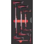 Kraftwerk Tools 105.401.043 PRO LINE EVA3 Giravite con impugnatura a T TX 20x40 7 pz.