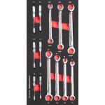 Kraftwerk Tools 105.401.045 PRO LINE EVA3 Chiave combinata aperta 20x40 13 pz.