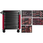 Kraftwerk Tools 102.417.010 PRO LINE Carrello da officina PT800 7 cassetti 283 pz.