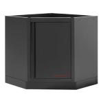 Kraftwerk Tools 3964-16-BLK Armadietto angolare con una anta BLK