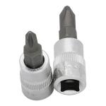 Kraftwerk Tools 103001 1/4'' Chiave a bussola a giravite Phillips No. 1