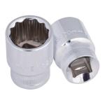 Kraftwerk Tools 302.202.212 Chiave a bussola, 12 pt., 38 mm, 1/2", 20mm