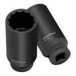 Kraftwerk Tools 381933 Chiave a bussola dodecagonale a macchina 33mm