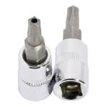 Kraftwerk Tools 115340 1/4" Chiave a bussola giravite Pentatorx Tamper res. ,  TS40