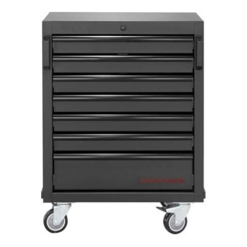 Kraftwerk Tools 3964-15-BLK Cassettiera base ruotato con 7 cassetti BLK