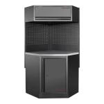 Kraftwerk Tools 3964K-BLK-011-IX MOBILIO BLK Mobili d'angolo a 1 elementi, Inox