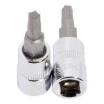 Kraftwerk Tools 115008 1/4" Chiave a bussola giravite Pentatorx,  TS 8