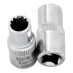 Kraftwerk Tools 130100 1/4'' Chiave a bussola COMBI 10 mm