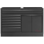 Kraftwerk Tools 3964-03-W-BLK MOBILIO cassettiera 1360 mm 7 cassetti 2 anta BLK