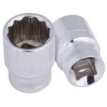 Kraftwerk Tools 302.202.202 Chiave a bussola, 12 pt., 38 mm, 1/2", 10mm