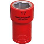 Kraftwerk Tools 302.300.017 3/8" Bussola isolata VDE 17 mm