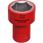 Kraftwerk Tools 302.300.022 3/8" Bussola isolata VDE 22 mm