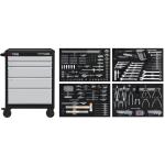 Kraftwerk Tools 102.105.203 LT LINE Carrello da officina LT700, 5 cassetti, 337-pzi.