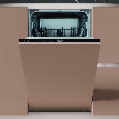 Hotpoint HA2IE10CS80 Lavastoviglie A scomparsa totale | Classe E | A scomparsa totale, Compatta (45 cm), 1