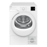 Smeg DRC08EE Asciugatrice | Libera installazione | Classe energetica E | 8 kg, Pompa di calore, Slim profondità 54,6 cm