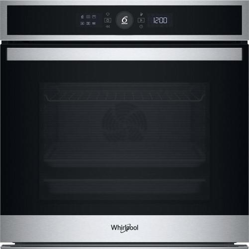 Whirlpool WOI4IS8PM0SXA Forno Da incasso | Classe A+ | Pirolisi + Idrolisi, Media, Forno elettrico