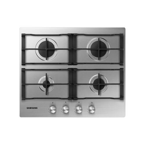Samsung NA64H3010AS Piano cottura a gas incasso Acciaio inox, Da incasso, Gas