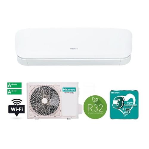 Hisense QJ25XJ3AG/AS25XV04W Climatizzatore Mono split Climatizzatore split system, Bianco, Raffreddamento | Classe energetica A+++
