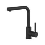 Gessi NEUTRON Girevole Matte Black - 17155#299 Miscelatore Lavello | Nero Opaco, Canna girevole 360°, Portata regolabile