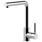 Gessi NEUTRON Girevole Chrome - 17155#031 Miscelatore Lavello | Cromo Lucido, Canna girevole 360°, Portata regolabile