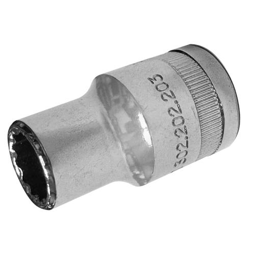 Kraftwerk Tools 302.202.203 Chiave a bussola, 12 pt., 38 mm, 1/2", 11mm