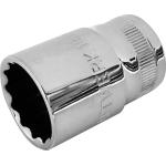 Kraftwerk Tools 302.202.211 Chiave a bussola, 12 pt., 38 mm, 1/2", 19mm