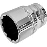 Kraftwerk Tools 302.202.214 Chiave a bussola, 12 pt., 38 mm, 1/2", 22mm