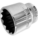 Kraftwerk Tools 302.202.220 Chiave a bussola, 12 pt., 40 mm, 1/2", 28mm