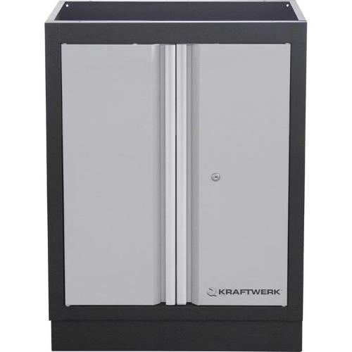 Kraftwerk Tools 3964AIX Parete d'officina MOBILIO a 3 elementi - Inox.