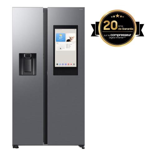 Samsung RS90F66BET/EF Frigocongelatore Libera installazione | Classe E | Libera installazione, Porta americana, Acciaio inox