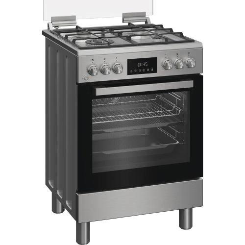 Hotpoint-Ariston HS68G8PHX/E/1 Cucina Libera installazione | Classe A | Forno elettrico, piano 4 gas, finitura inox