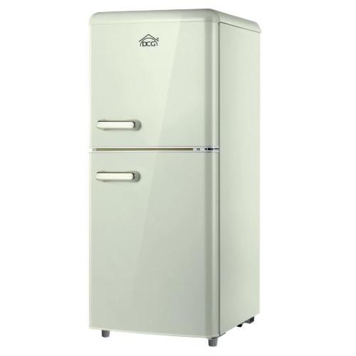 DCG Eltronic MF110CCDP Frigocongelatore libera installazione 110 L, Crema