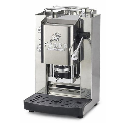 Faber Italia PRO INOX ESSENTIAL 3.0 Macchina da caffè Libera installazione | Macchina per caffè a cialde, 1, 3 L