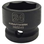 Kraftwerk Tools 382240 1/2" dr. presa d'impatto stubby 24 mm