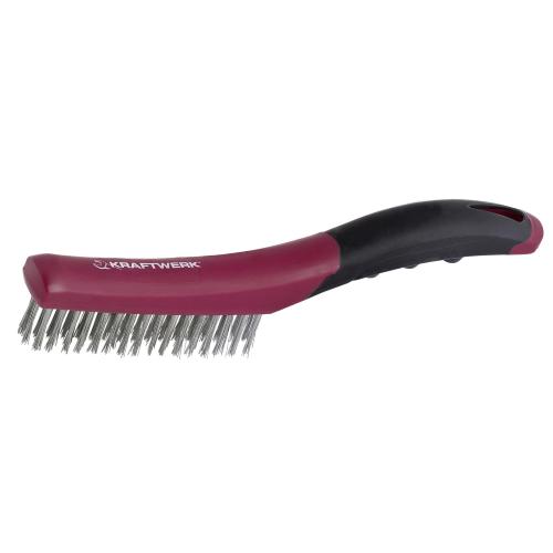 Kraftwerk Tools 309.400.005 Spazzola metallica in acciaio
