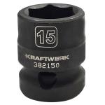 Kraftwerk Tools 382150 1/2" dr. presa d'impatto stubby 15 mm