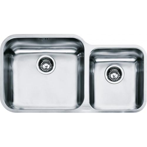Franke GAX 120 3 1/2" WWK ND Satin bowls - 122.0021.447 Lavello Sottotop